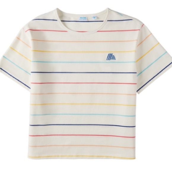 ALDI GEAR Striped T-Shirt - Multicolor - Picture 1 of 5